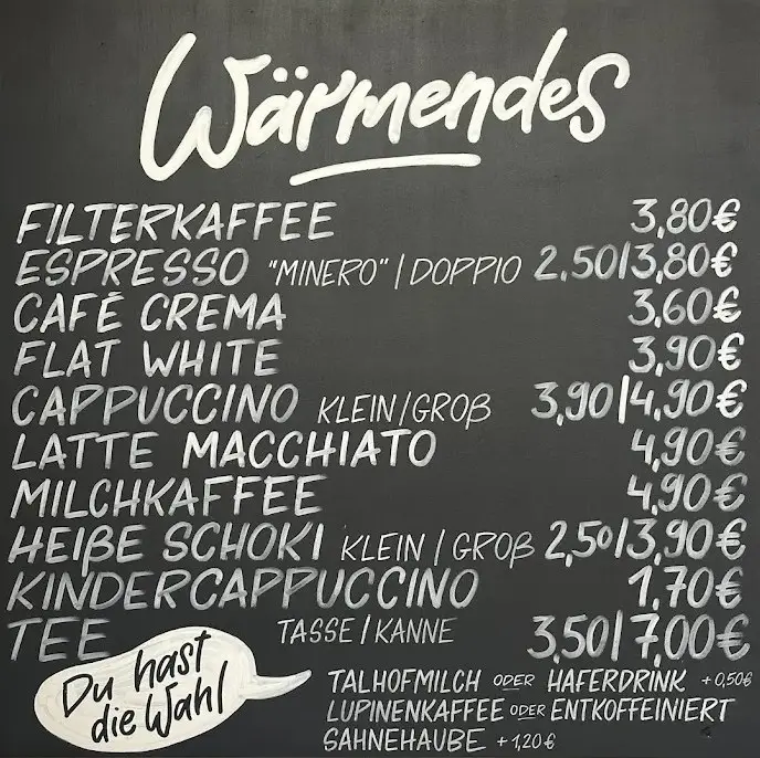 Wärmendes, Heißgetränke, Kaffee, Tee, Kaffeespezialitäten, Heiße Schokolade