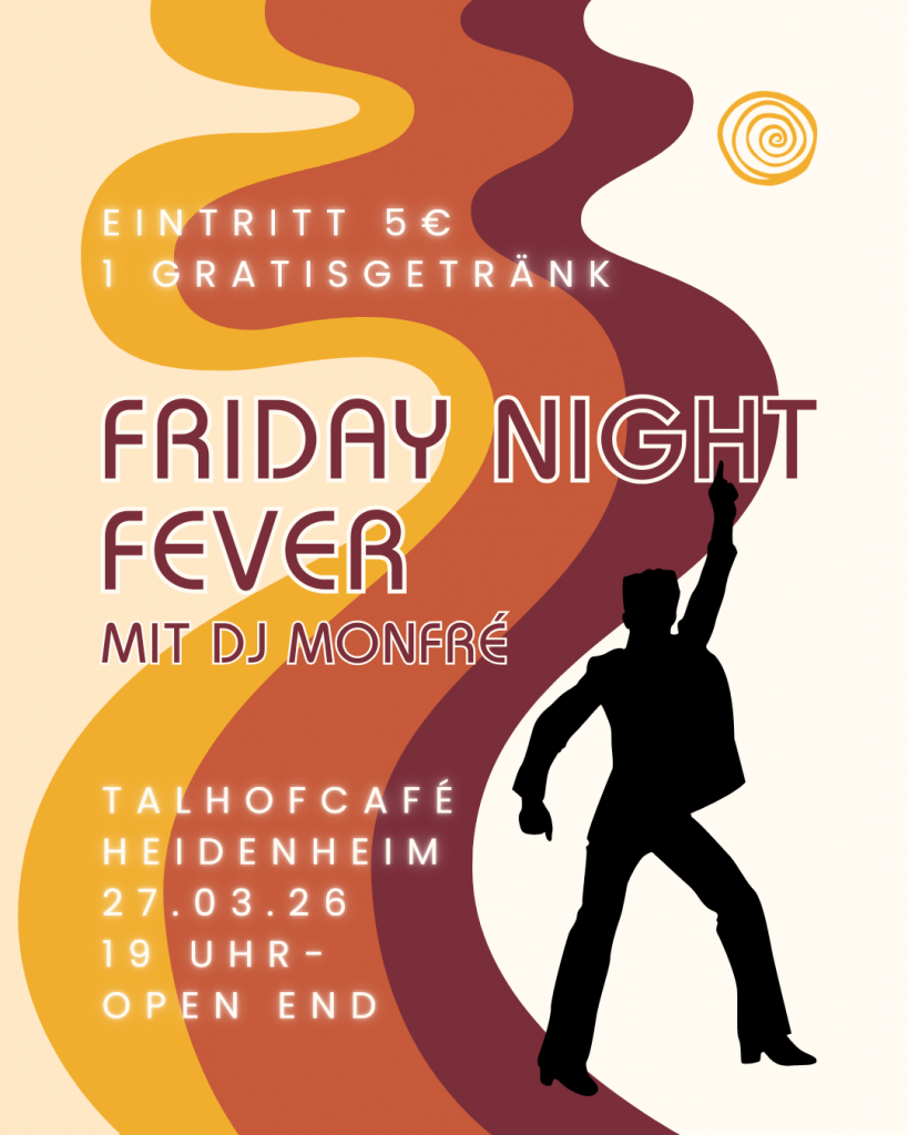 Friday Night Fever - Tanzen am 27. März