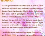 Merlins Kinder-Kunst-Handwerkermarkt