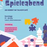 Gesellschaftspiele Spieleabend Herbst 2025 Talhofcafe